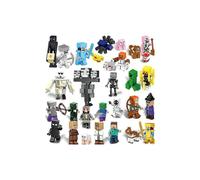 Kr29pcs Minecraft Mini Bloques Juguetes Figuras de Acción Juguete de Ladrillo Regalo para Niños