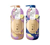 Kracie - Ichikami Damage Repair & Color Care Shampoo & Conditioner Pair Set - 450ml + 450g