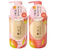 Kracie - Ichikami Moisturizing Shampoo & Conditioner Pair Set - 450ml + 450g
