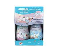 Kracie - Moomin x Dear Beaute HIMAWARI Cool Summer Shampoo & Conditioner Pair Set - 500ml + 500g