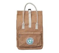 KRÄFTÄ SUSTAINABLE EXPERIENCE Mochila Ecológica Tela Washable Kraft Paper Modelo Urbano Altamente Resistente y Lavable (Marrón Oscuro)