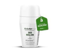 Kräutermax - Desodoroller con aloe vera para hombre y mujer, sin aluminio ni alcohol, también para pieles sensibles, 1 x 50 ml