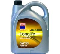 Krafft Aceite Motor 5W30 Longlife Eco Energy para Coches Diésel y Gasolina, 5L