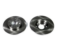 KRAFT AUTOMOTIVE 2x Disco de Freno Delantero Ø236 MM para Opel Corsa B 73_ 78_