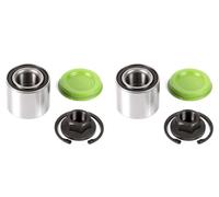 KRAFT AUTOMOTIVE 2x Eje de Rueda Juego Cojinetes Trasero para Teniendo Twintop