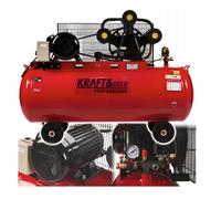 KRAFT DELE Compresor 300L 12,9PS 3 Cilindros 400V Compresor De Aire Profesional