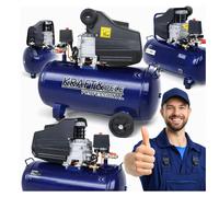 KRAFT DELE Compresor 50L 8bar 2,8kW Compresor De Pistón Para Taller