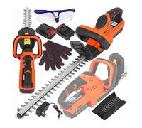 KRAFT DELE Cortasetos De Batería 21V 2x Baterías 480mm Inalámbrico