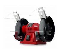 KRAFT&DELE KD532 Esmeriladora de banco 1500W con discos dobles 150mm | Amoladora de banco y afilador eléctrico | Máquina de afilar cuchillos con piedra esmeril y protector contra chispas