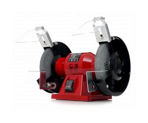 KRAFT&DELE KD532 Esmeriladora de banco 1500W con discos dobles 150mm | Amoladora de banco y afilador eléctrico | Máquina de afilar cuchillos con piedra esmeril y protector contra chispas