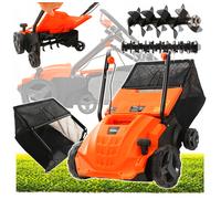 KRAFT DELE Verticulador Eléctrico 2400W 32cm 40L Cesta 2 Rodillos