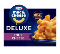 Kraft Deluxe Macaroni & Cheese With Four Cheese Sauce 14 oz