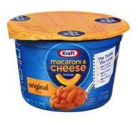 Kraft Easy Mac Original Cheese, 2.05-Ounce Microwavable Cups (Pack of 10)