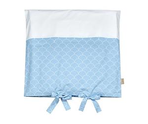 Kraft Kids Housse pour Table à Langer Coussin halbkreise Blanc sur Bleu Pastel