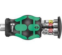 WERA-05008874001-Kraftform Kompakt Stubby depósito porta-puntas 2 - Destornillador Porta-Puntas versión extra-corta