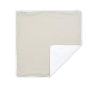 KraftKids Cambiador de lino natural marrón, 100% algodón, impermeable