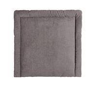 KraftKids Cambiador en pana ancha, gris, 85 x 75 cm (ancho x profundidad), cojín cambiador