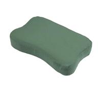 KraftKids Funda de almohada para dormir adecuada para Blackroll Recovery Pillow, 30 × 50 × 11 cm, doble crepe verde jade de 100% algodón, hipoalergénica, lavable, hecha a mano UE
