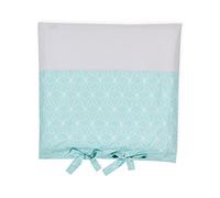 KraftKids Funda para cambiador de pañales, color blanco y verde