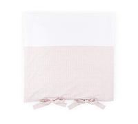 KraftKids - Funda para cambiador en muchos diseños modernos y bonitos colores a elegir Diseño de plumas blancas sobre rosa.