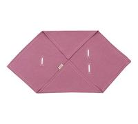 KraftKids Manta envolvente para capazo de muselina púrpura, 75 x 75 cm, manta de bebé de muselina para los días calurosos en verano