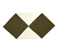 KraftKids Manta para capazo de bebé de doble crepé, color verde otoñal, 100 x 100 cm