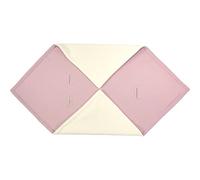 KraftKids Manta para capazo de bebé de doble crepé rosa de 75 x 75 cm