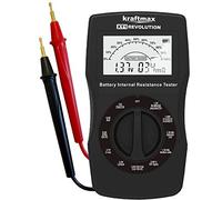 Kraftmax comprobador de Pilas XT1 Revolution V2 - comprobador Pilas de última generación - Dispositivo de Prueba Incl. Prueba de Resistencia Interna - Battery Tester - probador de Pilas