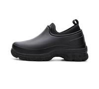 Kraftpaid Zapatos Cocina Hombre,Zapatos de Servicio de Comida,Zapatillas de Cocina,Zapatos de Cocinero de Cocina,Zuecos Cocina Antideslizantes,Impermeables,a Prueba de Aceite,Fácil de Limpiar.