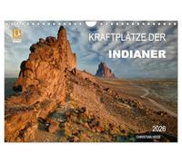 Kraftplätze der Indianer (Wandkalender 2026 DIN A4 quer), CALVENDO Monatskalender: Bilder von mystischen Kraftplätzen der Indianer in den USA