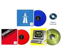 Kraftwerk - Autobahn Special (Blue) + The Man-Machine (Red) + The Computer World (Transparent Neon Yellow) Limited Coloured Album Collection by Kraftwerk [Vinyl-3 Pack]