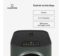 Kraftwerk Smart 12K Aire acondicionado portátil de 12 000 BTU/3,4 kW Antracita Klarstein