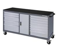 Kraftwerk Tools 101.401.000 Basic carro de herramientas XXL BT1800, 13 cajones