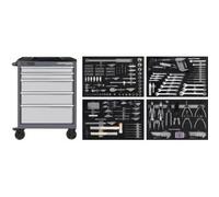 Kraftwerk Tools 102.117.103 Carro de taller BT700s, equipado, 337 pzas.