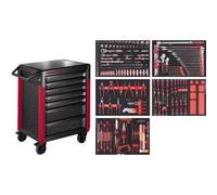 Kraftwerk Tools 102.417.002 PRO LINE Carro de taller PT800 7 Cajones 242 pzas.