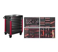 Kraftwerk Tools 102.417.004 PRO LINE Carro de taller PT800 7 Cajones 220 pzas.