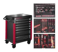 Kraftwerk Tools 102.417.005 PRO LINE Carro de taller PT800 7 Cajones 189 pzas.