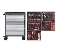 Kraftwerk Tools 102.470.515 Carro de taller BT700 8 Cajones 242 pzas.