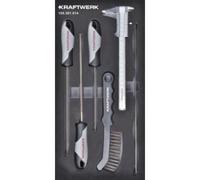 Kraftwerk Tools 105.301.014 BASIC LINE Bandeja de limas 20x40 6-pzas.