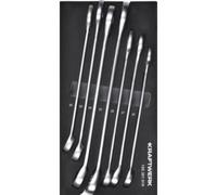 Kraftwerk Tools 105.301.019 Juego de llaves combinadas 7 piezas Inlay 20x40