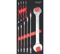 Kraftwerk Tools 105.401.034 PRO LINE EVA3 llave doble abierta 20x40 10 piezas.