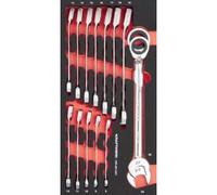 Kraftwerk Tools 105.401.041 PRO LINE EVA3 Llave combinada de carraca 20x40 14 piezas.