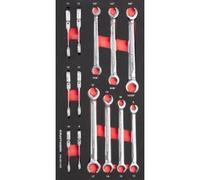 Kraftwerk Tools 105.401.045 PRO LINE EVA3 Llave combinada abierta 20x40 13 pz.