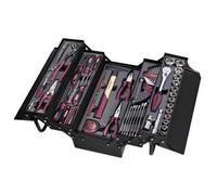 Kraftwerk Tools 206.000.000 Caja de herramientas, equipada, 1/4" + 1/2", 106 pzas.