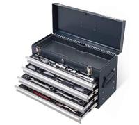 Kraftwerk Tools 206.100.000 Caja de herramientas Basic-Line, 1/4" + 1/2", 100 pzas.