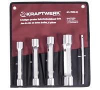 Kraftwerk Tools 2589-02 Juego 6 llave tubo 2 bocas 21-32mm/pas.