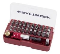 Kraftwerk Tools 306.378.000 Caja puntas con bit fresa de escarear, 33 pzs.