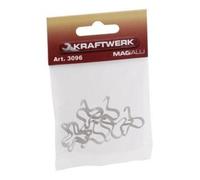 Kraftwerk Tools 3096 10 clips magnéticos MAGALU 1/2"