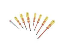 Kraftwerk Tools 3157 Set Destornilladoreses ranurados electricista 8 pzs.