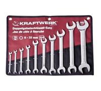 Kraftwerk Tools 3553R Set llaves fijas 6-32 mm, 10 pzs., en bolsa